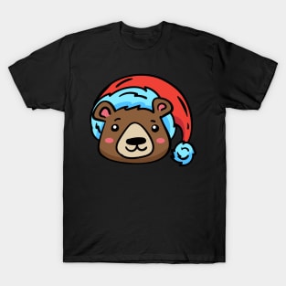 Christmas Jungle Face Bear T-Shirt